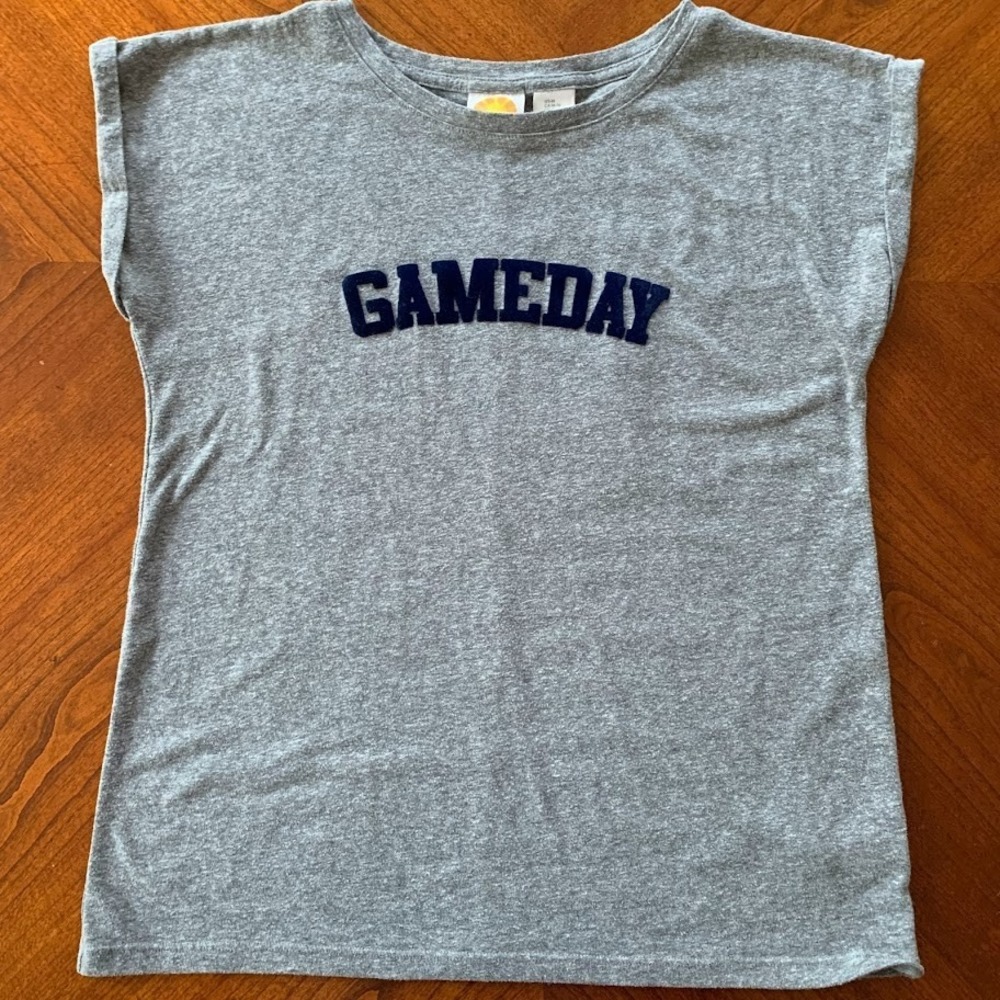 C & C California Game Day T-Shirt Rolled Short Sleeve Sz Medium Sports College - Picture 2 of 4
